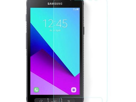 Samsung Galaxy Xcover 4   4s Beskyttelsesglas - Case Friendly - Skærmbeskyttelse - Gennemsigtig Fashion