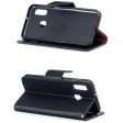 Samsung Galaxy A20e Læder Cover m. Pung & Strop - Sort Online Sale