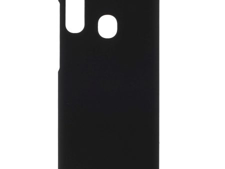 Samsung Galaxy A20e Mat Plastik Cover Sort Fashion