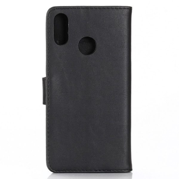 Huawei P Smart (2019) Læder Cover m. Pung Sort Online Hot Sale