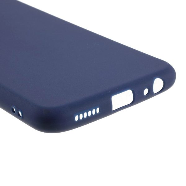 Samsung Galaxy A22 (5G) Fleksibel Plastik Cover - Navy Blå For Cheap