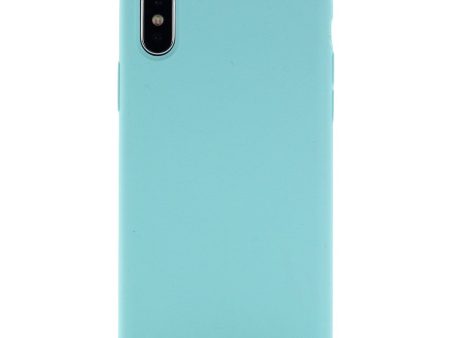 iPhone X   XS Soft Silicone Cover - Cyan Vol. 2 Online Hot Sale