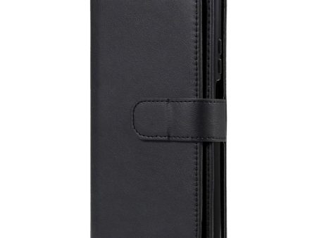 Xiaomi Poco M3 Flip Læder Cover m. Ekstra Kortholder - Sort Online Sale