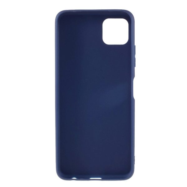 Samsung Galaxy A22 (5G) Fleksibel Plastik Cover - Navy Blå For Cheap