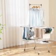 Large Foldable Clothes Drying Rack with Tall Hanging Bar Sale