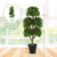 45 Inch Artificial Boxwood Topiary Ball Tree Cheap