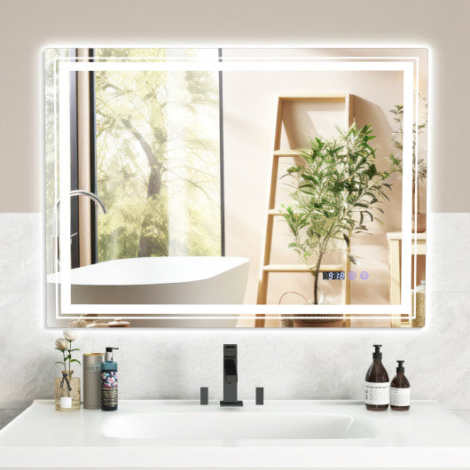 Defogging LED Bathroom Mirror with Memory Function and Anti-Fog-L Sale