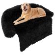 Plush Calming Dog Couch Bed with Anti-Slip Bottom-L Online Hot Sale