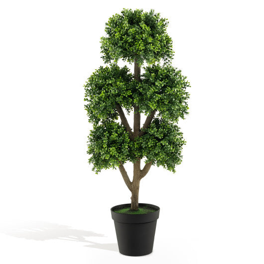 45 Inch Artificial Boxwood Topiary Ball Tree Cheap