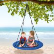 40 Inches Saucer Tree Swing with Adjustable Hanging Ropes and 900D Oxford Fabric-Rocket Cheap