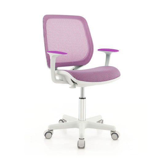 Swivel Mesh Children Computer Chair with Adjustable Height-Purple Online Hot Sale