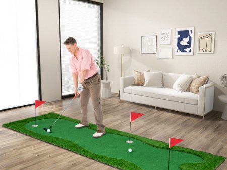 Golf Putting Green with Realistic Artificial Grass Turf-S Online