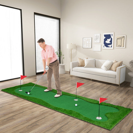 Golf Putting Green with Realistic Artificial Grass Turf-S Online