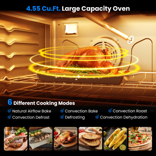 30 Inches 120V Natural Gas Range with 5 Burners Cooktop Hot on Sale