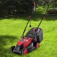 10 AMP 13 Inch Electric Corded Lawn Mower with Collection Box-Red Discount