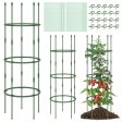 3-Pack Garden Trellis 40  60  Tall Plant Support Stands with Clips and Ties-M Online Sale