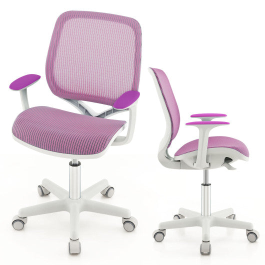 Swivel Mesh Children Computer Chair with Adjustable Height-Purple Online Hot Sale