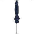 10 Feet Outdoor Patio umbrella with Bright Solar LED Lights-Dark Blue For Cheap