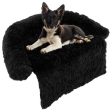 Plush Calming Dog Couch Bed with Anti-Slip Bottom-M Online Sale