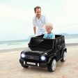 12V Battery Powered Mercedes-Benz G500 Kids Ride-on Car-Black Online Hot Sale