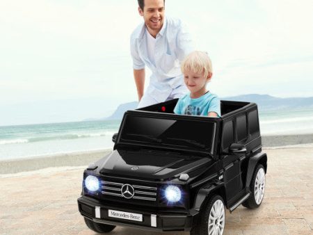 12V Battery Powered Mercedes-Benz G500 Kids Ride-on Car-Black Online Hot Sale