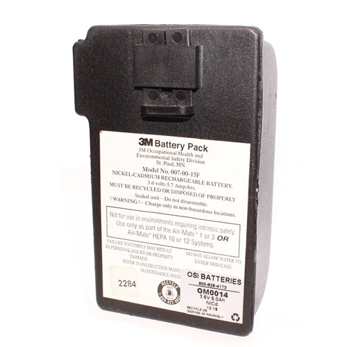 3M Healthcare (Centrimed, Racal & Sarnes, AVI) Air-Mate 1, 3 HEPA 10, 12 (007-00-15R01) Battery Rebuild (READ BELOW) Sale