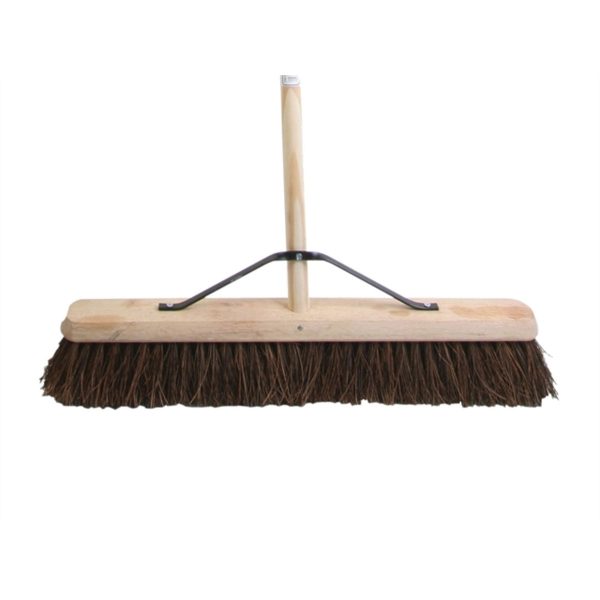 HEAVY DUTY PLATFORM BROOM AND HANDLE 24  Sale