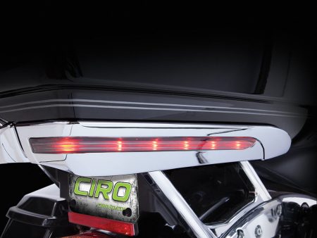 Ciro LED Light Accents For 2014 & Newer Harley Tour-Pak-Black or Chrome Sale