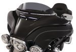 CIRO LED Lighted Horizon Windshield Trim for Harley Batwing Fairing-14 to 23-Black Supply