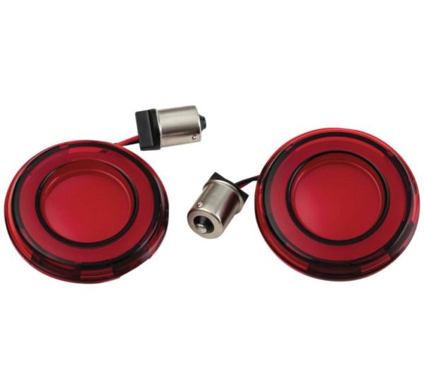 Kuryakyn Tracer LED Rear Turn Signal Inserts-Red For Discount