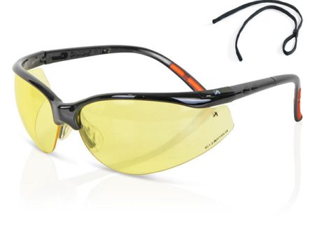 YELLOW HIGH PERFORMANCE LENS SAFETY SPECTACLE Hot on Sale