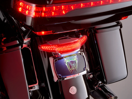 Ciro Latitude Tail Light & License Plate Holder with Lightstrike Lighting for Ultra Models Online Hot Sale