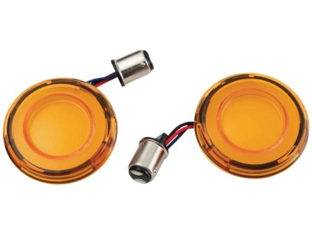 Kuryakyn Tracer LED Front Turn Signal Inserts-Amber For Discount