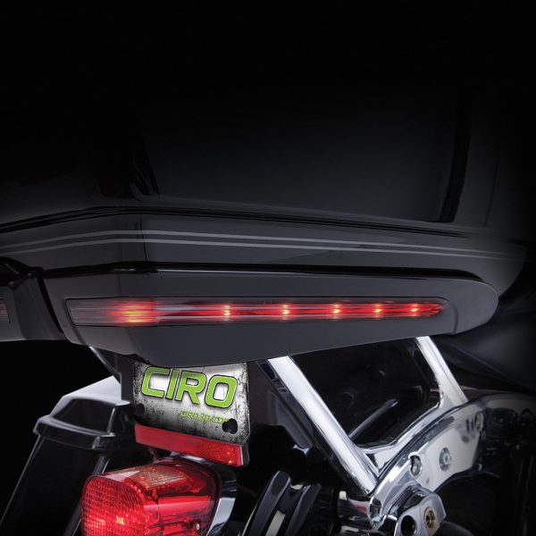 Ciro LED Light Accents For 2014 & Newer Harley Tour-Pak-Black or Chrome Sale