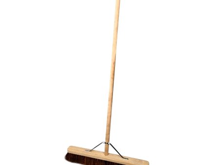 HEAVY DUTY PLATFORM BROOM AND HANDLE 24  Sale