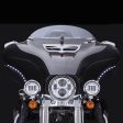 Ciro Bat Blades LED Turn Lights-Harley Batwing Fairing Supply