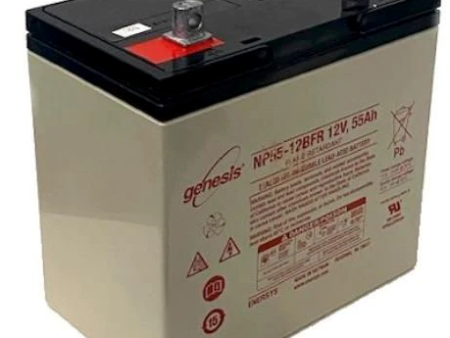 Enersys - Genesis NP55-12BFR Battery - 12V 55Ah AGM Online now