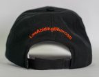 Support Ball Cap Hat-All Black-Velcro Adjustable Back Online now