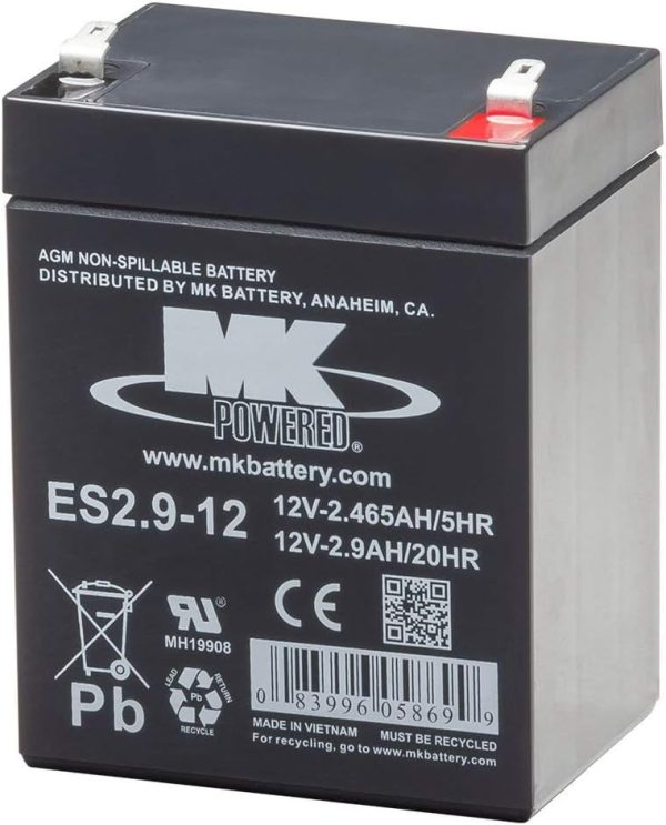 Vancare Vera II B350, B450, B600 (MFG-9-323200) Battery (Requires 2 unit) Online