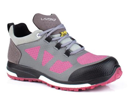 LEIA LADIES ESD SHOE GREY PINK For Cheap