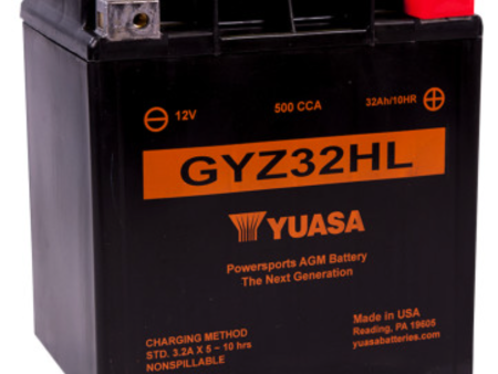 YUASA GYZ Factory-Activated AGM Maintenance-Free Battery (Select Harley-Davidson) Discount