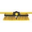 STIFF BROOM AND HANDLE 14  For Discount